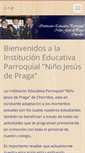 Mobile Screenshot of njesusdepraga-edu.webnode.es