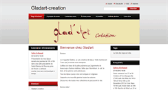 Desktop Screenshot of gladart-creation.webnode.fr