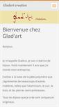 Mobile Screenshot of gladart-creation.webnode.fr