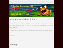 Tablet Screenshot of mojeskola13.webnode.cz