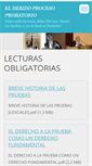 Mobile Screenshot of derechoprobatorio.webnode.es
