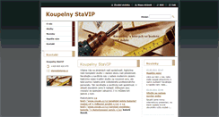 Desktop Screenshot of koupelny-stavip.webnode.cz