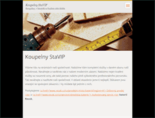 Tablet Screenshot of koupelny-stavip.webnode.cz