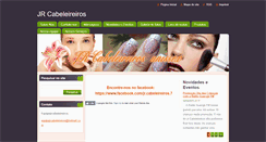 Desktop Screenshot of equipejrcabeleireiros.webnode.com.br