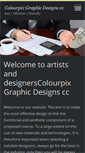 Mobile Screenshot of colourpixgraphics.webnode.com