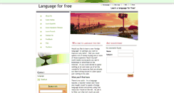 Desktop Screenshot of language.webnode.com