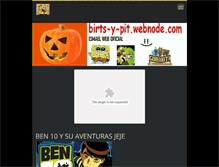 Tablet Screenshot of birts-y-pit.webnode.com