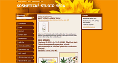 Desktop Screenshot of kosmeticke-studio-vera.webnode.cz
