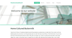 Desktop Screenshot of homeremedies21.webnode.com