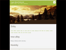Tablet Screenshot of cmw.webnode.sk