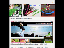 Tablet Screenshot of jumpingslovensko.webnode.sk
