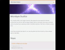 Tablet Screenshot of microbytestudios.webnode.com
