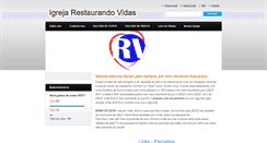 Desktop Screenshot of igrpentecostalrestaurandovidas.webnode.com.br
