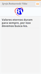 Mobile Screenshot of igrpentecostalrestaurandovidas.webnode.com.br
