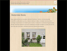 Tablet Screenshot of mschocholna-velcice.webnode.sk