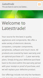 Mobile Screenshot of latesttrade.webnode.com