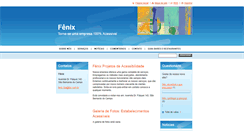 Desktop Screenshot of fenixacessibilidade.webnode.com.br
