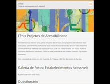 Tablet Screenshot of fenixacessibilidade.webnode.com.br