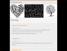 Tablet Screenshot of matikagvarza.webnode.sk