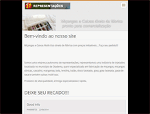 Tablet Screenshot of jprepresentacoes.webnode.com.br