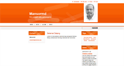 Desktop Screenshot of mansormd.webnode.com