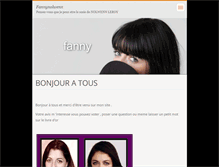 Tablet Screenshot of fannynolwenn.webnode.fr