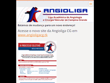 Tablet Screenshot of angioliga.webnode.com.br