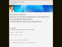 Tablet Screenshot of leandro-est.webnode.com.br