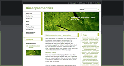 Desktop Screenshot of binarysemantics.webnode.com