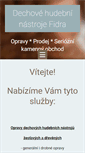Mobile Screenshot of fidra-hudebninastroje.webnode.cz