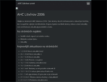 Tablet Screenshot of ahctv.webnode.cz