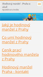 Mobile Screenshot of praha-hodinovy-manzel.webnode.cz