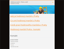 Tablet Screenshot of praha-hodinovy-manzel.webnode.cz