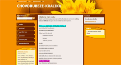 Desktop Screenshot of chovdrubeze-kraliku.webnode.cz