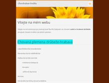 Tablet Screenshot of chovdrubeze-kraliku.webnode.cz