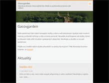 Tablet Screenshot of gacovgarden.webnode.cz