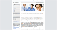 Desktop Screenshot of infoprotection.webnode.com