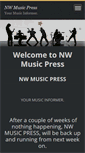 Mobile Screenshot of nwmusicpress.webnode.com