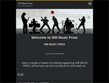 Tablet Screenshot of nwmusicpress.webnode.com