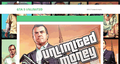 Desktop Screenshot of gta-5-unlimited-money.webnode.ro