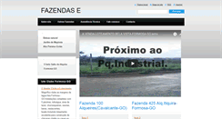 Desktop Screenshot of fazendasavenda.webnode.com.br