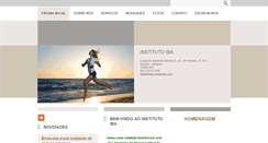 Desktop Screenshot of institutoiba.webnode.com