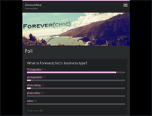 Tablet Screenshot of foreverchic3.webnode.com