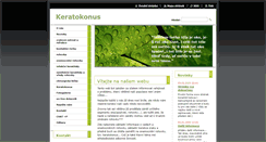 Desktop Screenshot of keratokonus.webnode.cz