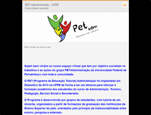 Tablet Screenshot of petadmufpe.webnode.com.br