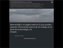 Tablet Screenshot of javierbrotons.webnode.com