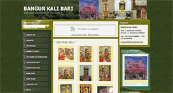 Desktop Screenshot of bangurkalibari.webnode.com