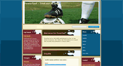 Desktop Screenshot of powerfoot.webnode.com