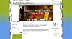 Desktop Screenshot of distritoesperanca.webnode.com.br