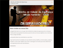 Tablet Screenshot of distritoesperanca.webnode.com.br